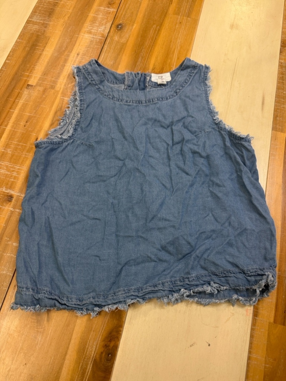 Thread & Supply Verona Shirt Denim Frayed - Blue